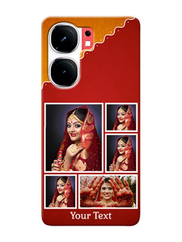 Custom iQOO Neo 9 Pro 5G customized phone cases: Wedding Pic Upload Design