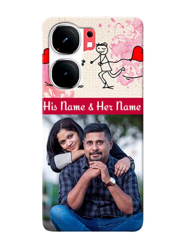 Custom iQOO Neo 9 Pro 5G phone back covers: You and Me Case Design