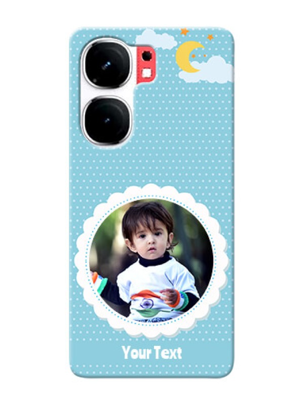 Custom iQOO Neo 9 Pro 5G mobile cases online: violet Pattern Design