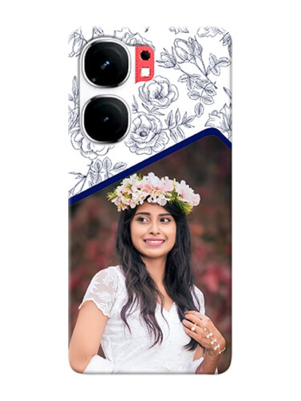 Custom iQOO Neo 9 Pro 5G Phone Cases: Premium Floral Design