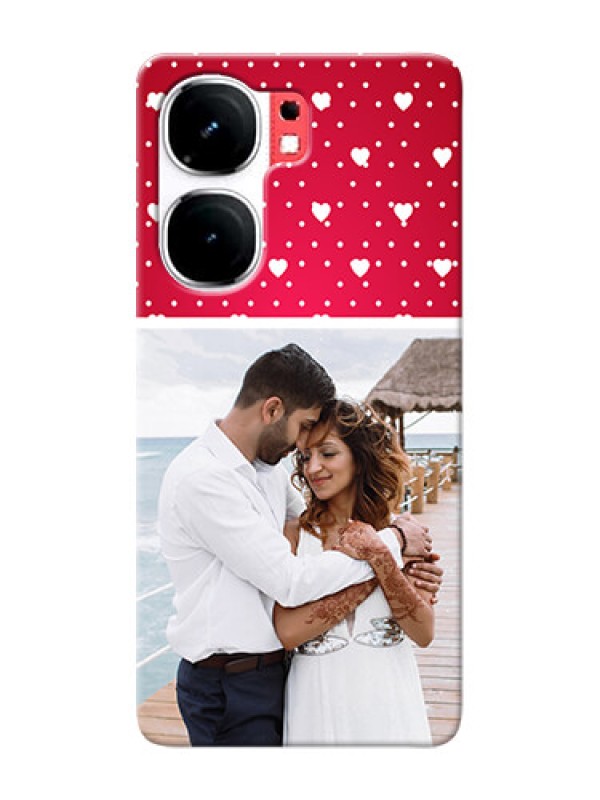 Custom iQOO Neo 9 Pro 5G custom back covers: Hearts Mobile Case Design