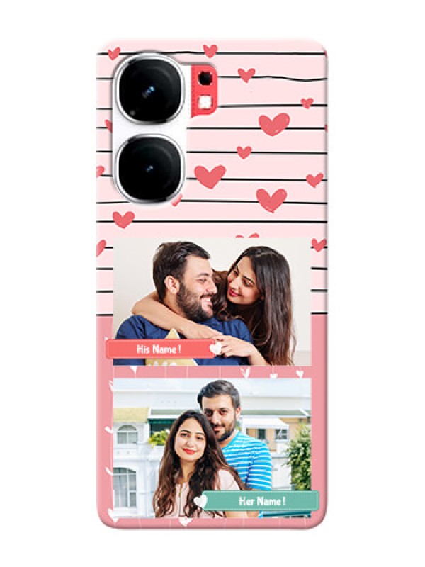Custom iQOO Neo 9 Pro 5G custom mobile covers: Photo with Heart Design