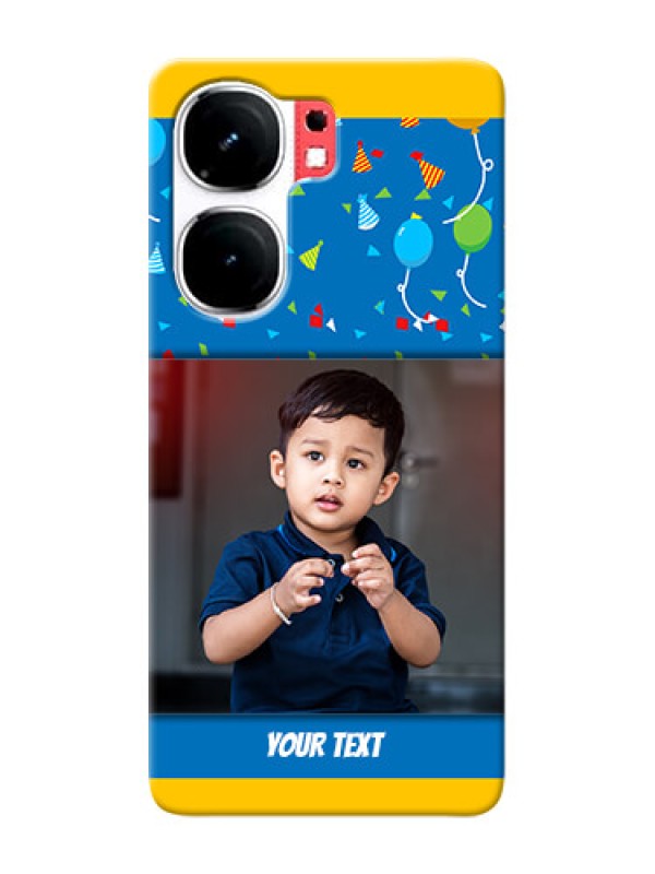 Custom iQOO Neo 9 Pro 5G Mobile Back Covers Online: Birthday Wishes Design