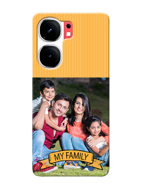 Custom iQOO Neo 9 Pro 5G Personalized Mobile Cases: My Family Design