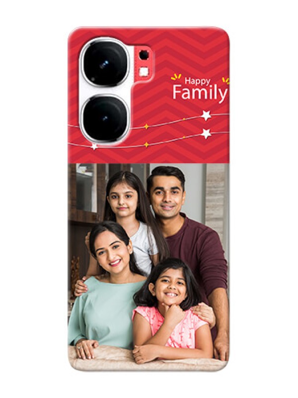 Custom iQOO Neo 9 Pro 5G customized phone cases: Happy Family Design