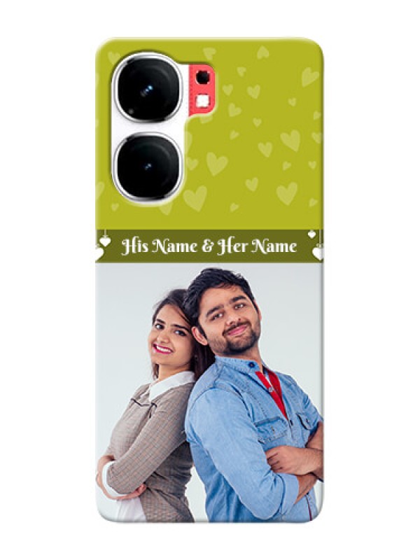 Custom iQOO Neo 9 Pro 5G custom mobile covers: You And Me Heart Design