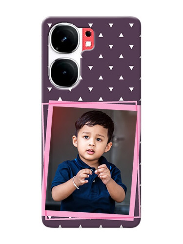 Custom iQOO Neo 9 Pro 5G Phone Cases: Triangle Pattern Dotted Design