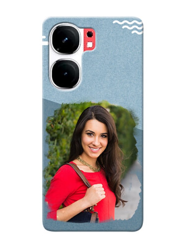 Custom iQOO Neo 9 Pro 5G custom mobile phone covers: Grunge Line Art Design