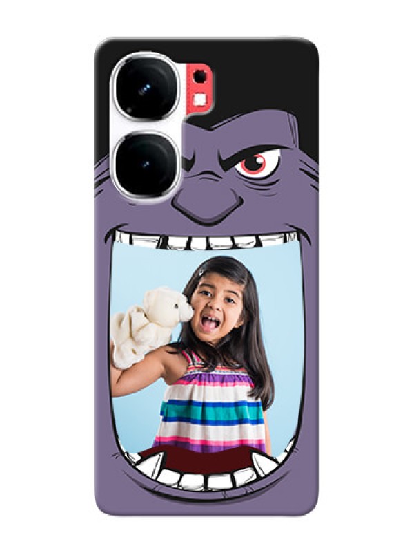 Custom iQOO Neo 9 Pro 5G Personalised Phone Covers: Angry Monster Design