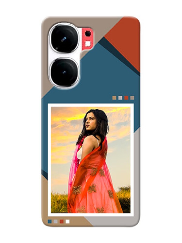 Custom iQOO Neo 9 Pro 5G Personalized Phone Case with Retro color pallet Design