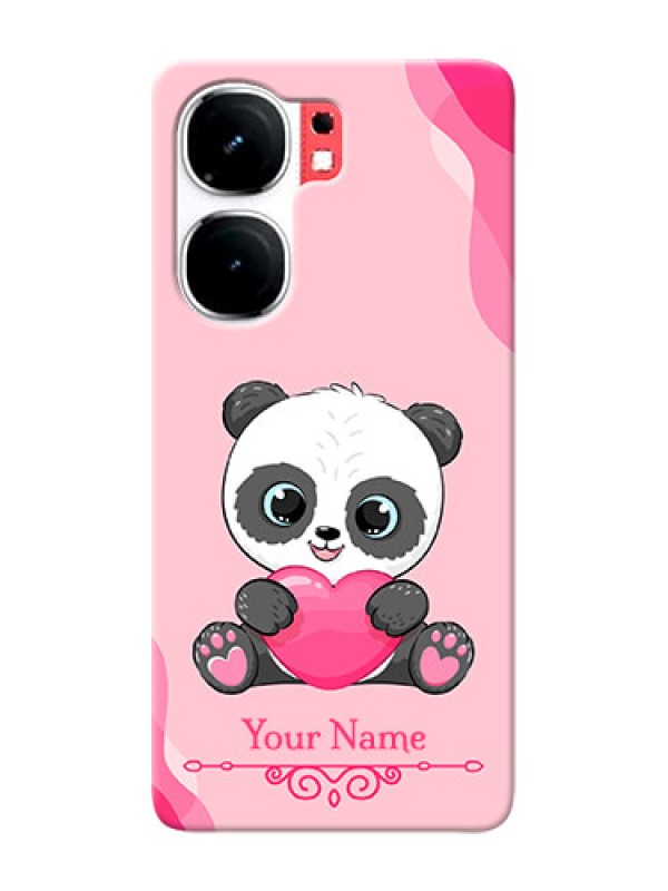 Custom iQOO Neo 9 Pro 5G Custom Mobile Case with Cute Panda Design