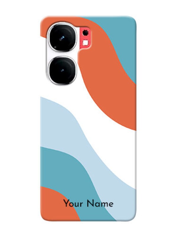Custom iQOO Neo 9 Pro 5G Custom Mobile Case with coloured Waves Design