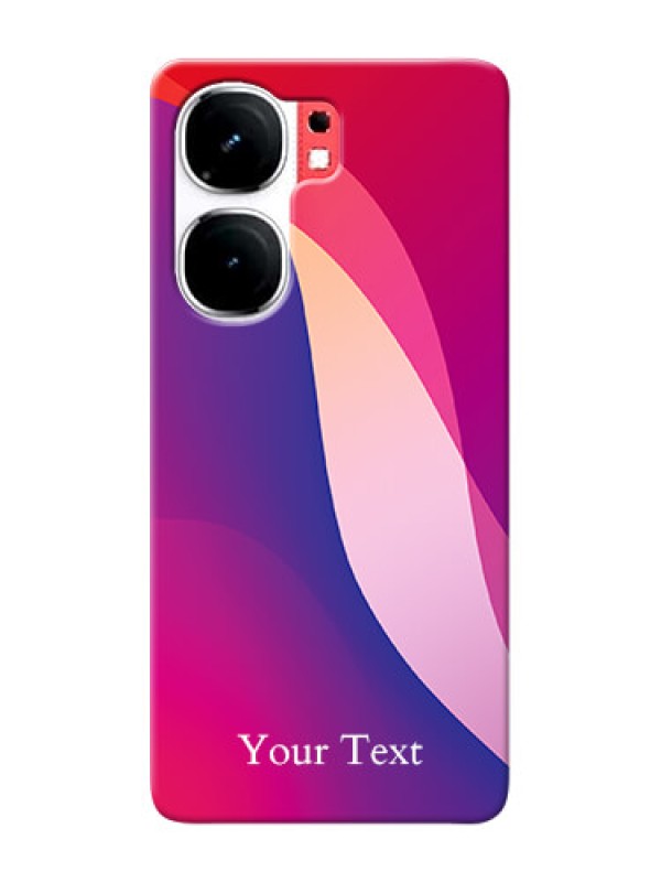 Custom iQOO Neo 9 Pro 5G Personalized Phone Case with Digital abstract Overlap Design