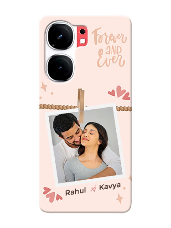 Custom iQOO Neo 9 Pro 5G Custom Phone Case with Forever and ever love Design