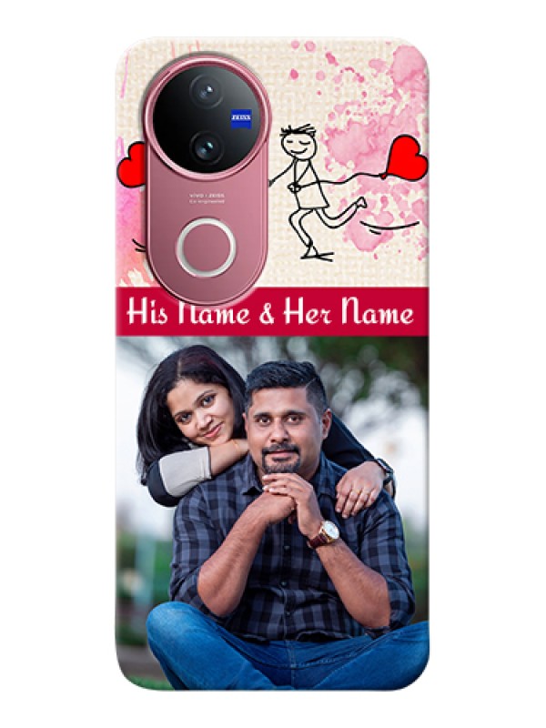 Custom iQOO Z10R Custom Hard Phone Case - You And Me Case Design