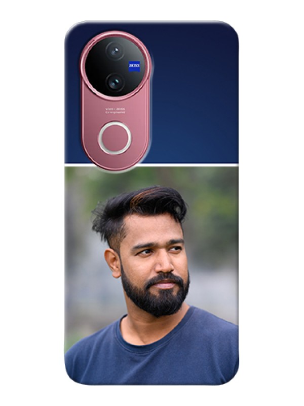 Custom iQOO Z10R Custom Hard Phone Case - Simple Royal Blue Design