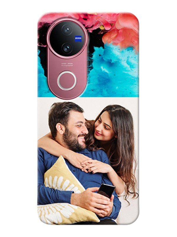 Custom iQOO Z10R Custom Hard Phone Case - Quote With Acrylic Painting Design