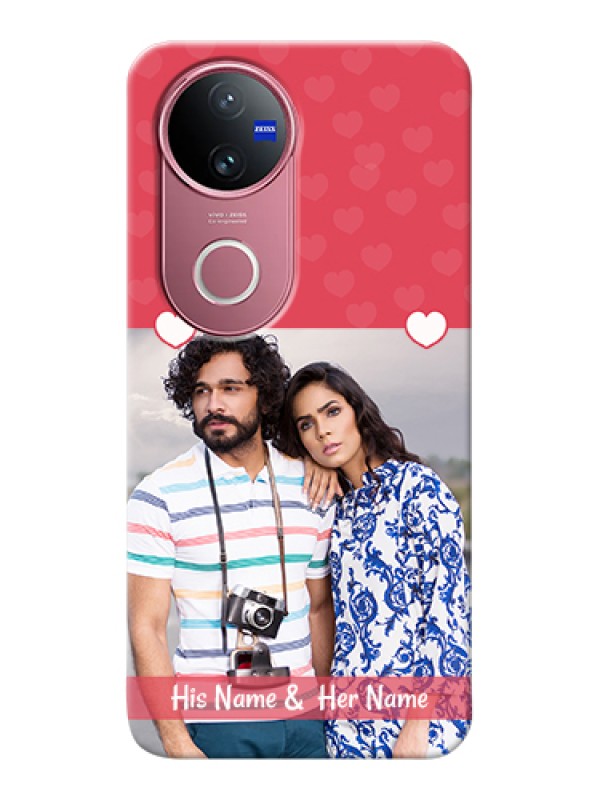 Custom iQOO Z10R Custom Hard Phone Case - Simple Love Design