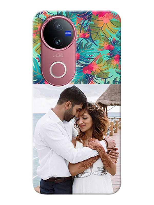 Custom iQOO Z10R Custom Hard Phone Case - Watercolor Floral Design