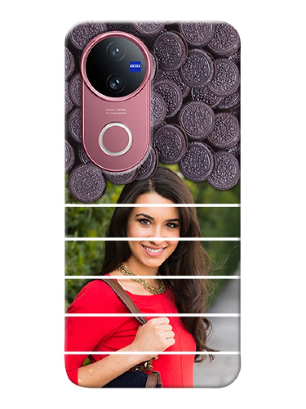 Custom iQOO Z10R Custom Hard Phone Case - With Oreo Biscuit Design