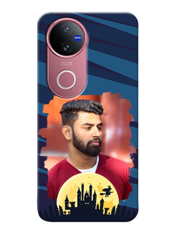 Custom iQOO Z10R Custom Hard Phone Case - Halloween Witch Design