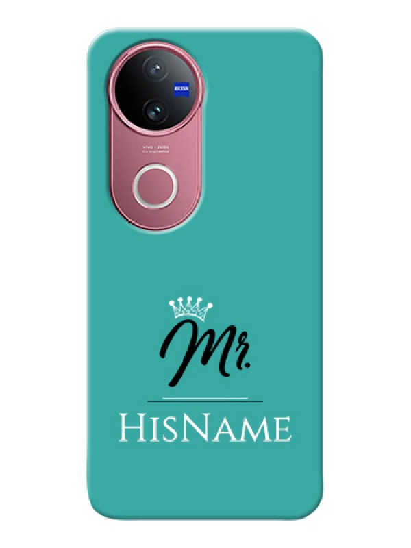 Custom iQOO Z10R Custom Hard Phone Case - Mr With Name Design