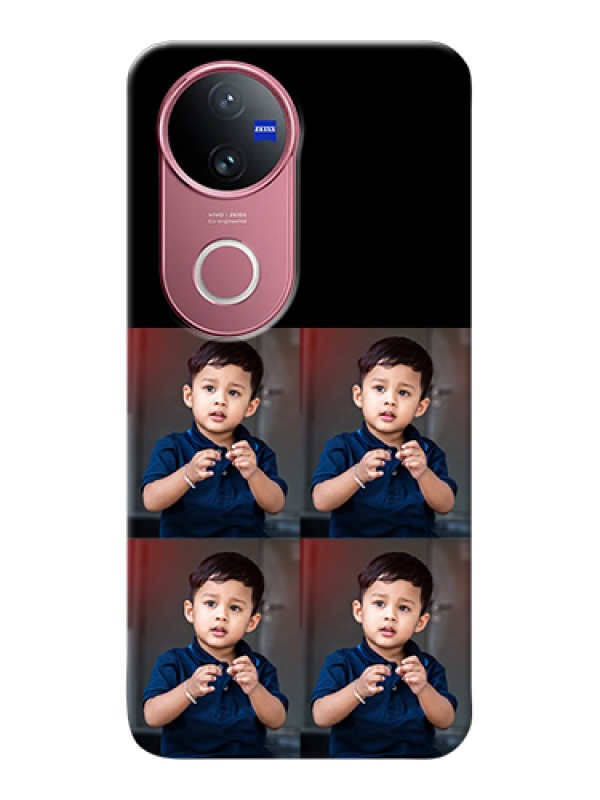 Custom iQOO Z10R Custom Hard Phone Case - 4 Image Holder Design