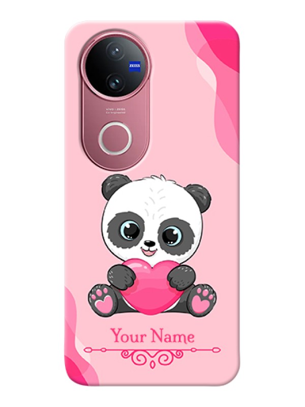Custom iQOO Z10R Custom Hard Phone Case - Cute Panda Design