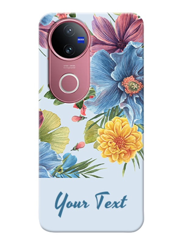 Custom iQOO Z10R Custom Hard Phone Case - Stunning Watercolored Flowers Painting Design