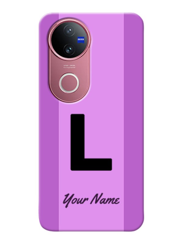 Custom iQOO Z10R Custom Hard Phone Case - Tricolor Custom Text Design