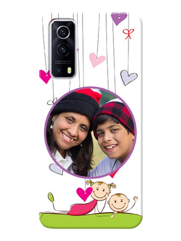 Custom IQOO Z3 5G Mobile Cases: Cute Kids Phone Case Design
