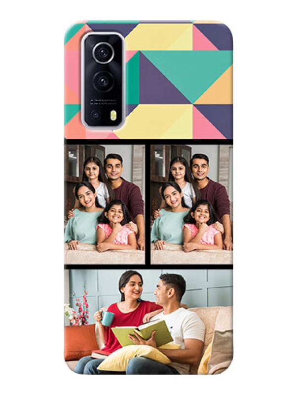 Custom IQOO Z3 5G personalised phone covers: Bulk Pic Upload Design