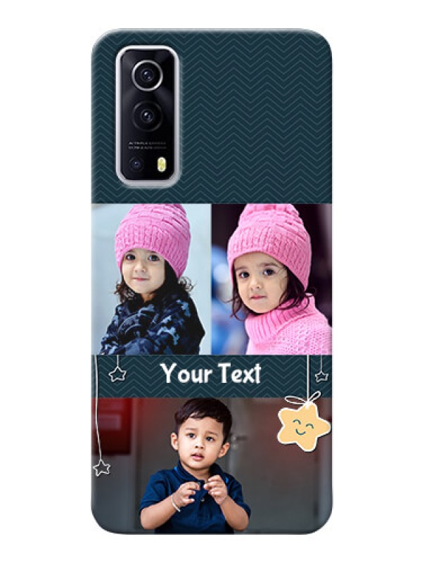 Custom IQOO Z3 5G Mobile Back Covers Online: Hanging Stars Design