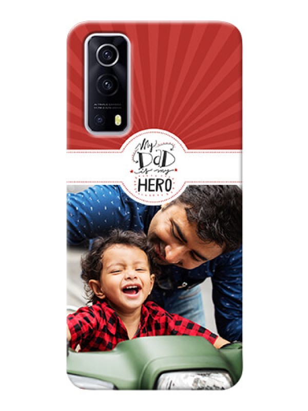 Custom IQOO Z3 5G custom mobile phone cases: My Dad Hero Design