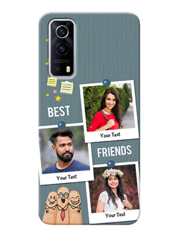 Custom IQOO Z3 5G Mobile Cases: Sticky Frames and Friendship Design