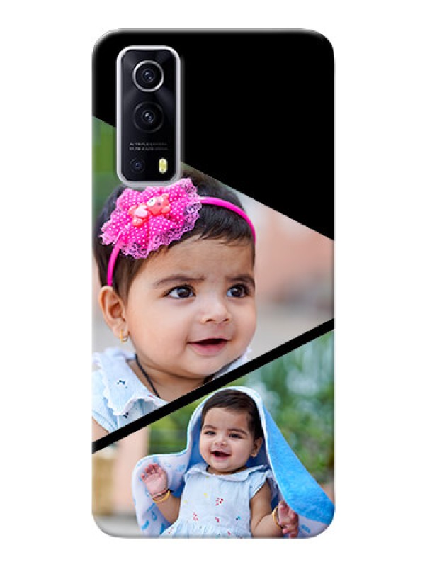 Custom IQOO Z3 5G mobile back covers online: Semi Cut Design