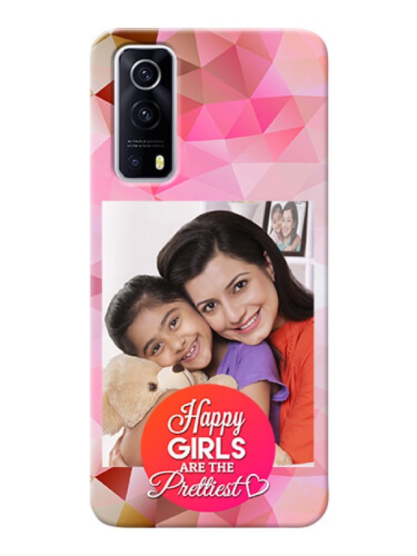 Custom IQOO Z3 5G Personalized Phone Covers: Abstract Triangle Design