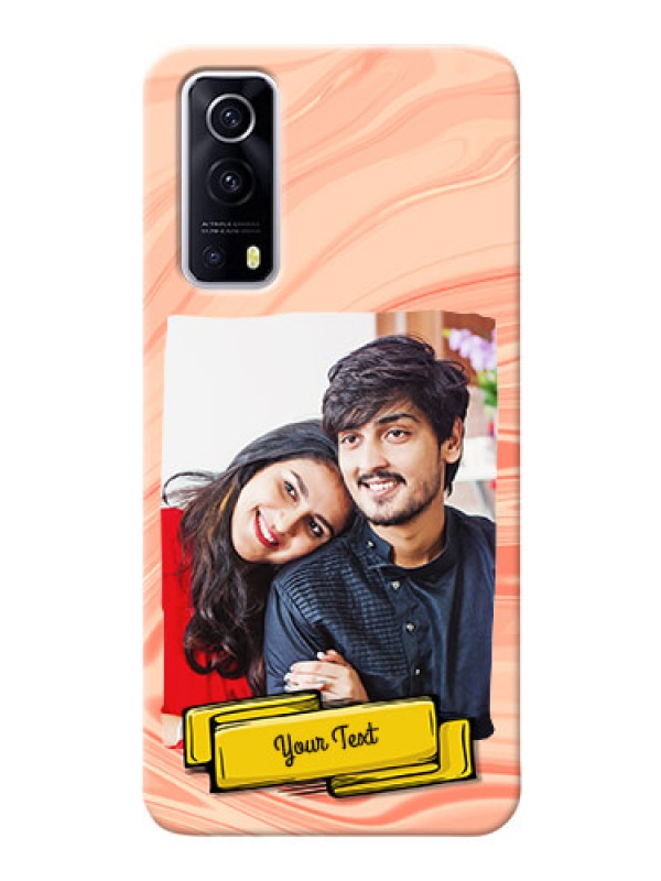 Custom IQOO Z3 5G Customized Phone Cases: Marble Texture Design