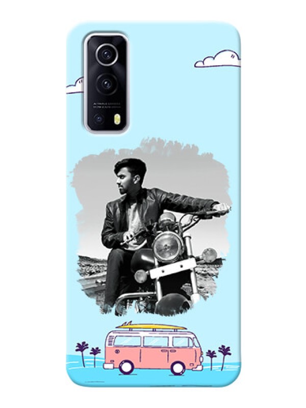 Custom IQOO Z3 5G Mobile Covers Online: Travel & Adventure Design