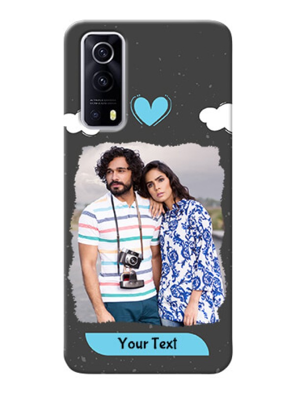 Custom IQOO Z3 5G Mobile Back Covers: splashes with love doodles Design