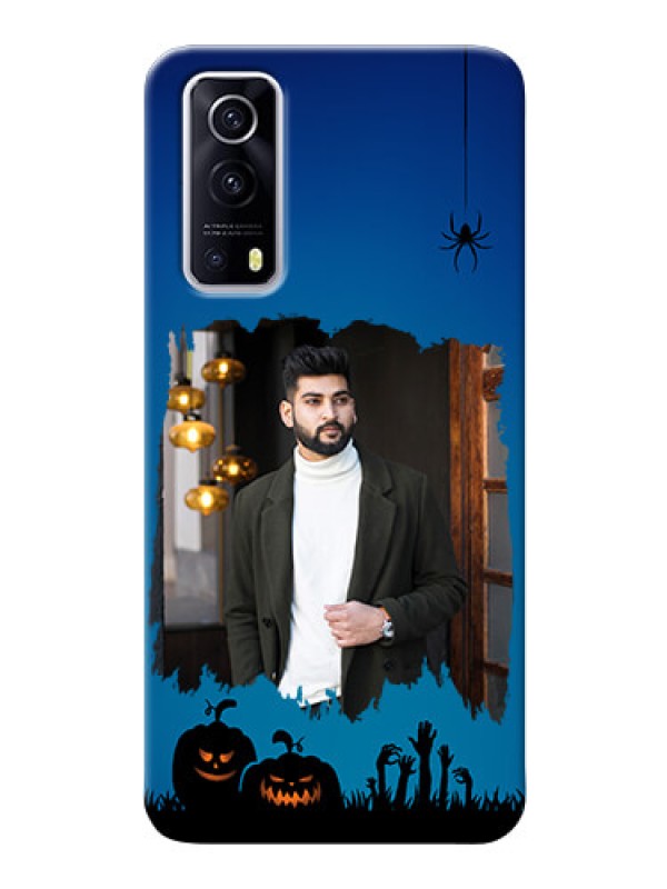 Custom IQOO Z3 5G mobile cases online with pro Halloween design 