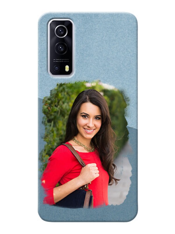 Custom IQOO Z3 5G custom mobile phone covers: Grunge Line Art Design