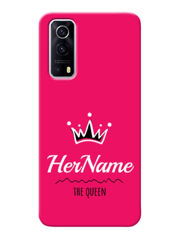 Custom IQOO Z3 5G Queen Phone Case with Name