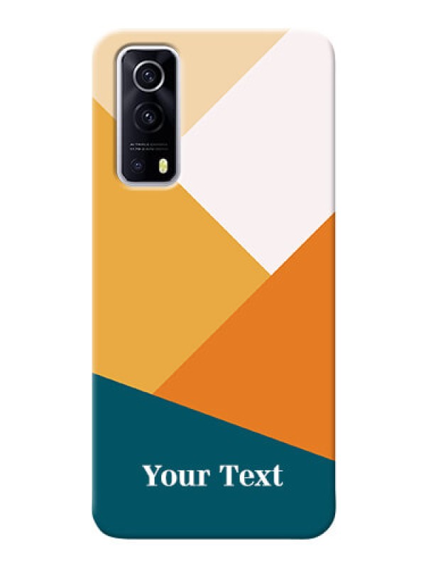 Custom iQOO Z3 5G Custom Phone Cases: Stacked Multi-colour Design
