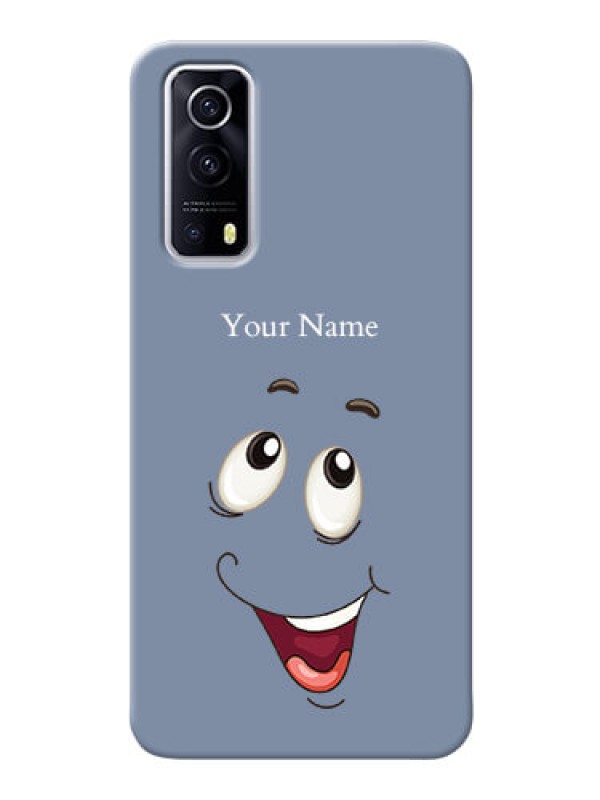 Custom iQOO Z3 5G Phone Back Covers: Laughing Cartoon Face Design