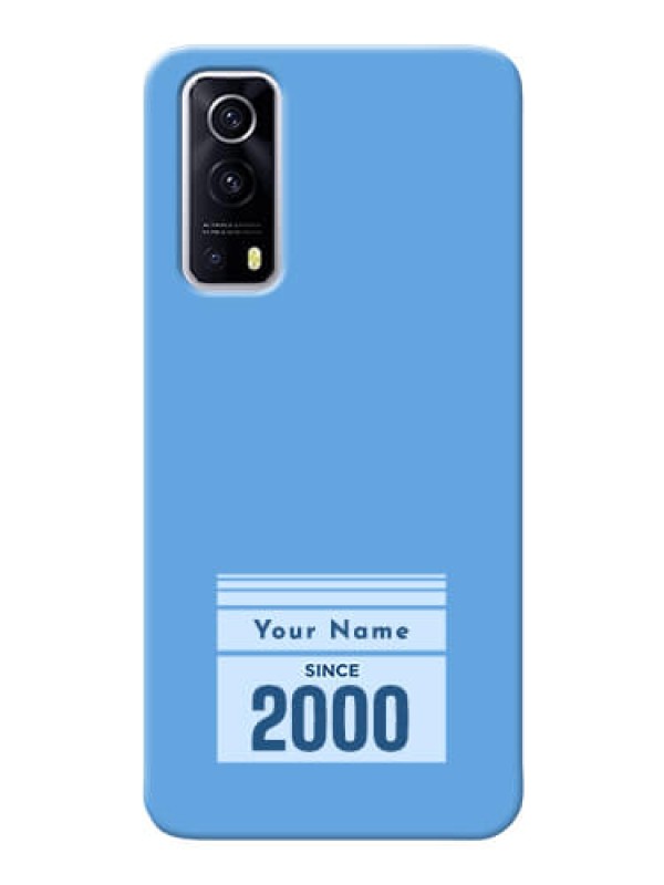 Custom iQOO Z3 5G Mobile Back Covers: Custom Year of birth Design