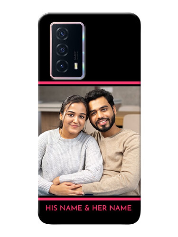 Custom iQOO Z5 5G Mobile Covers With Add Text Design