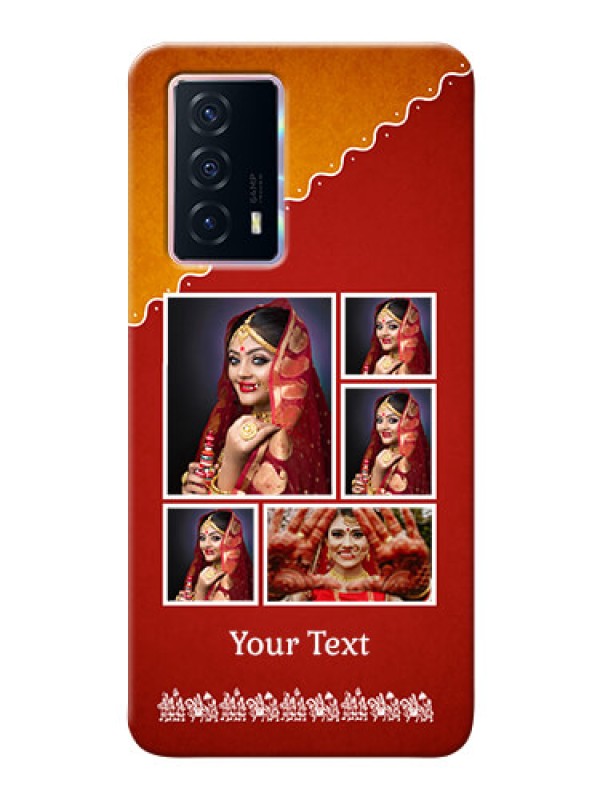 Custom iQOO Z5 5G customized phone cases: Wedding Pic Upload Design