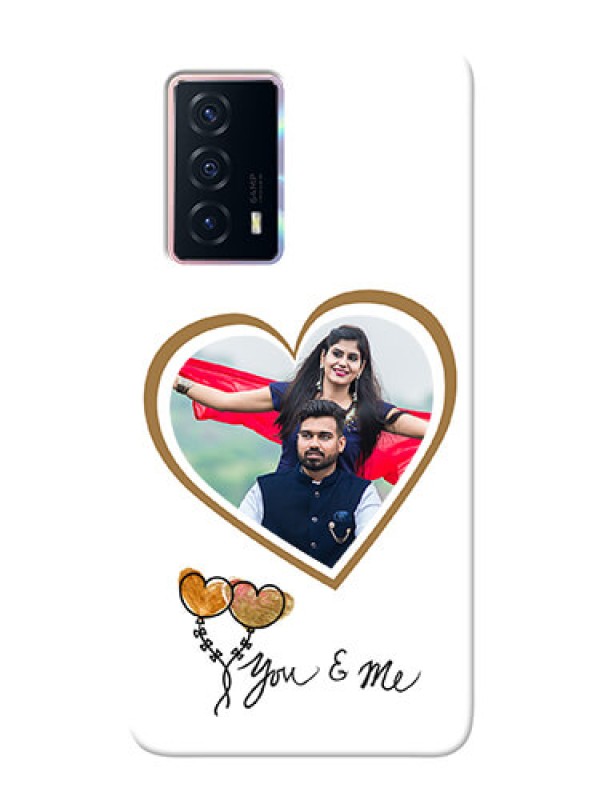 Custom iQOO Z5 5G customized phone cases: You & Me Design