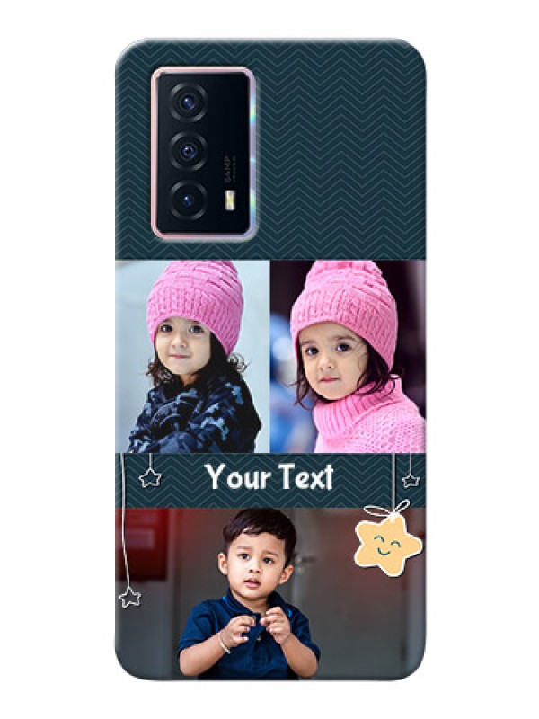 Custom iQOO Z5 5G Mobile Back Covers Online: Hanging Stars Design